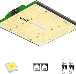 VIPARSPECTRA P1000 Grow Lights for Indoor Plants, Full Spectrum LED Grow Light with Dimmable, Plant Lights for Hydroponic Greenhouse Grow Tent Seed Starting Veg Flower for 2x2ft 3x3ft Coverage [Energy Class B]