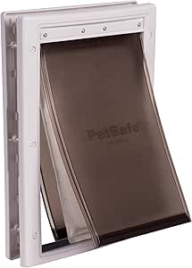 PetSafe Extreme Weather Pet Door Medium, Easy Install, Insulating, Weather Proof, Energy Efficient, 3 Flap System