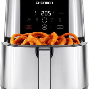 Chefman TurboFry Touch Air Fryer, XL 7.6-L Family Size,