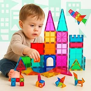 NK Magnetic Building Set for Children (48 Pieces