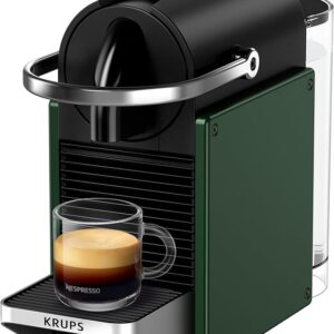 Nespresso Pixie Coffee Pod Machine by Krups, Compact Espresso Maker for Original Pods, 19-Bar High Pressure,