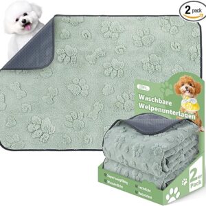 super - saugfähige Welpenunterlagen, weich Hunde PIPI matten, wasserdicht Urinierunterlagen für Hunde