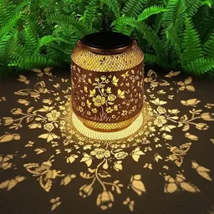 Butterfly Solar Lanterns Outdoor, Birthdays Gifts for Women Mom