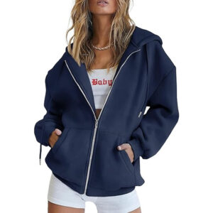 Navy Blue Everyday Cotton Jacket