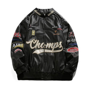 Urban Slim-Fit Moto Jacket