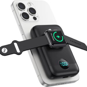 4-in-1 Wireless Magnetic Power Bank 10800mAh