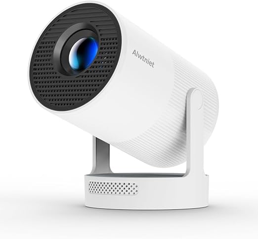 【Electric Focus】Mini Projector with WiFi 6 and Bluetooth 5.4