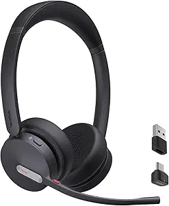 Yealink BH70 UC Wireless Bluetooth Headset with Microphone for Work