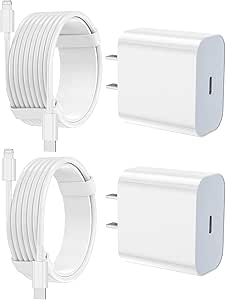 iPhone Charger Fast Charging 2 Pack Type C
