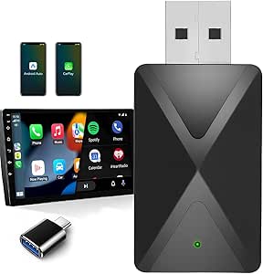 Wireless CarPlay Adapter for iPhone and Android Auto Adapter