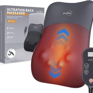 Back Massager, Rolling Up and Down Back Massager with Heat