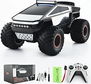 Remote Control Truck, 1:12 Remote Control Cars for Kids Aged 3-8