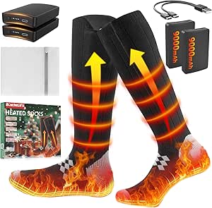 Heated Socks for Men Women