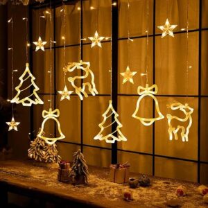 Christmas LED Curtain Lights,