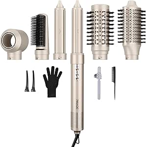 7MAGIC Hair Dryer Brush & 6 in 1 Hair Styler