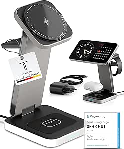 TEGLER 3-in-1 MagSafe Ladegerät
