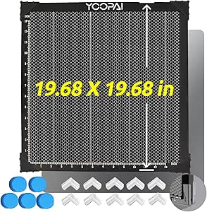 Honeycomb Laser Bed 500x500x22MM with Aluminum Plate