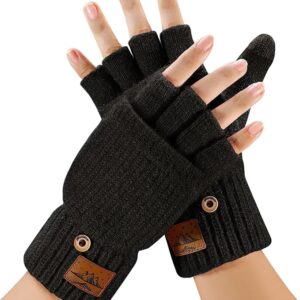 CHENMEI Fingerlose Handschuhe Herren und Damen