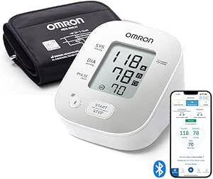 OMRON X2 Smart+ Misuratore di pressione arteriosa da braccio digitale