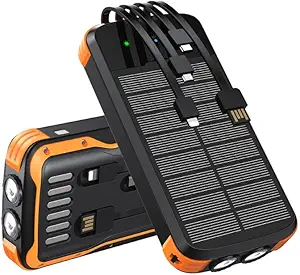 Solar-Charger-Power-Bank - 20000mah