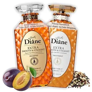 Moist Diane Keratin Shampoo and Conditioner Set for Women & Men