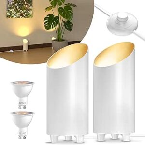 2 Pack Uplighting Indoor Floor Can Light