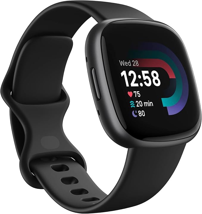 Google Fitbit Versa 4 Fitness Smartwatch with built-in GPS and up to 6 days battery life