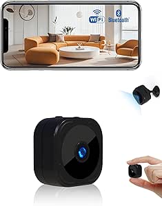 AOBOCAM Mini Security Camera 1080P HD Wireless WiFi Indoor Camera with Motion Detection Night Vision
