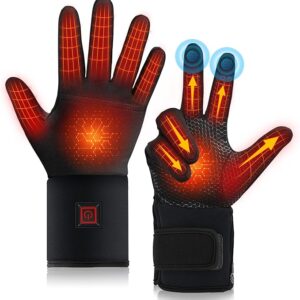 Heated Gloves for Men Women Rechargeable