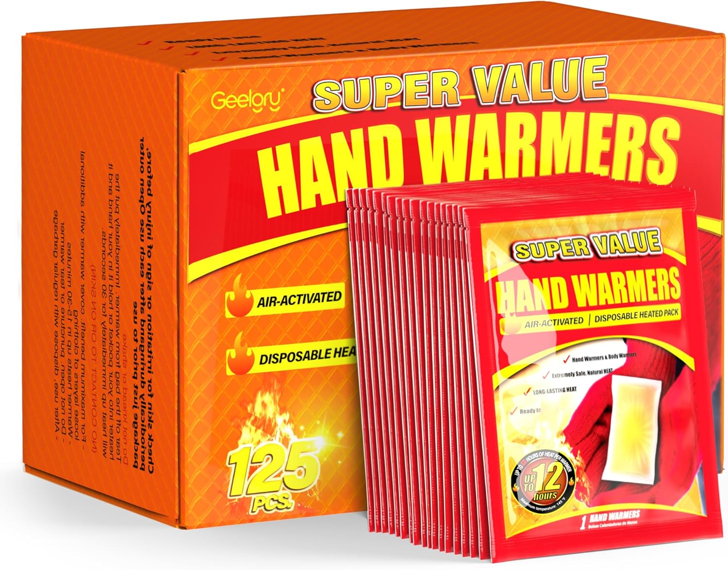 Hand Warmers Disposable 10/30/55/90/175/125/240/375/500/700Pcs