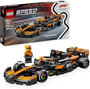 LEGO Speed Champions McLaren F1 Team MCL38 Race Car Toy