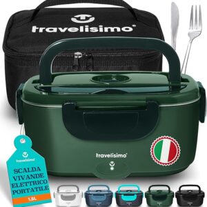 TRAVELISIMO Scaldavivande Elettrico Portatile 80W 1