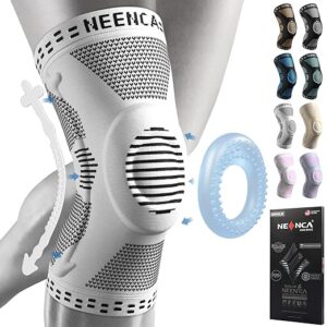 NEENCA Knee Brace with Side Stabilizers & Patella Gel Pads