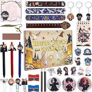 Adventskalender 2025 Kinder Magic Schreibwaren und Spielzeug Set