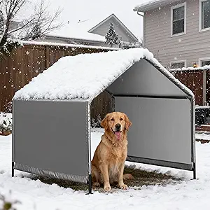 4'x 4'x 3.3' Dog Shade Shelter