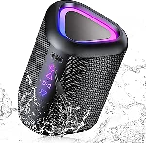 aowoka Bluetooth Speaker with 30 Hours Battery Life Heavy Bass
