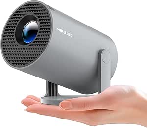 Magcubic Mini Projector with 4K Support, Portable Projector with WiFi 6 and Bluetooth 5.4