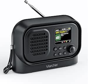 Viarcher DAB/DAB+ & FM Radio, 2025 Latest Portable Digital Radios