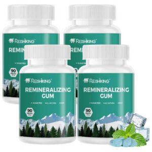 REMINERALIZING GUM, 90 Pieces, Teeth Remineralization