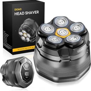 Bald Razor Men, DOAO 2025 Improved Waterproof 6D Flexible Bald Razor