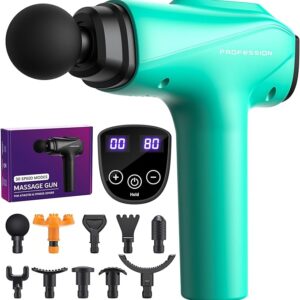 Massage Gun Deep Tissue - Professional Muscle Massage Gun (Green)
