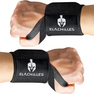 Wrist Wraps -18” Heavy Duty Wrist Straps Support with Thumb Loops