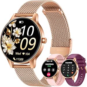 Montre Connectée Femme avec Appel Bluetooth