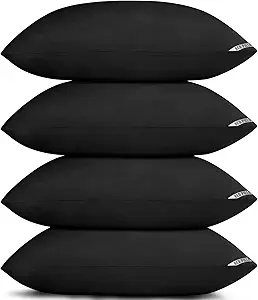 Down Alternative Bed Pillows, Queen Size 4-Pack