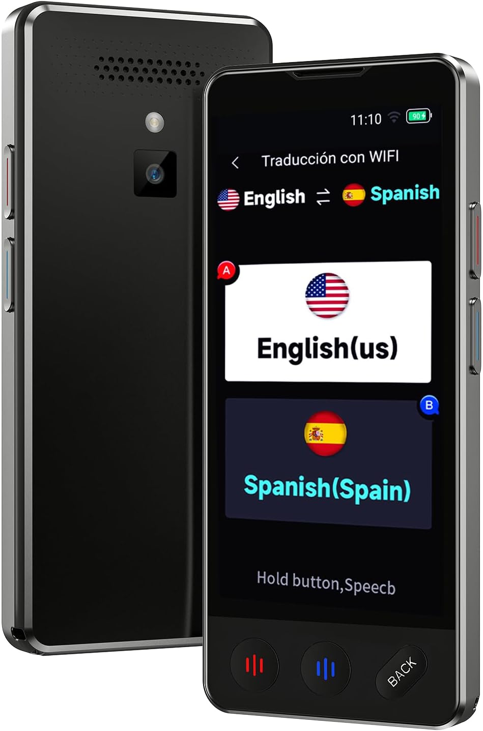AI Language Translator Device, 2026 Upgraded Translator No WiFi Needed