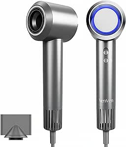 2025 Ion Hair Dryer & Professional Hair Dryer with 110,000 rpm Brushless Motor