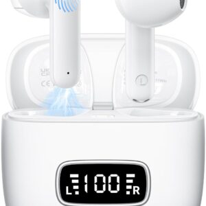 Wireless Earbuds Bluetooth 5.4,Long Battery Life Lightweight Earphones