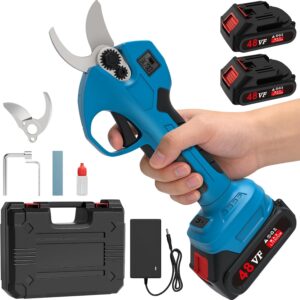 Battery Lopper Electric Garden Shears, 30 mm Cutting Diameter, 21 V 1500 mAh with Charger