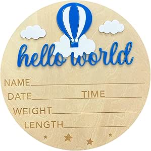 Baby Announcement Sign