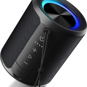 Ortizan Bluetooth Speaker mini, Portable Wireless Bluetooth Speakers With Led Light